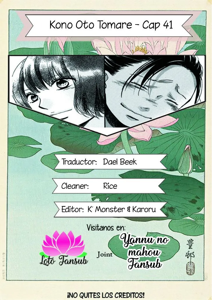 Kono Oto Tomare- Capítulo 41 en Línea - página 1