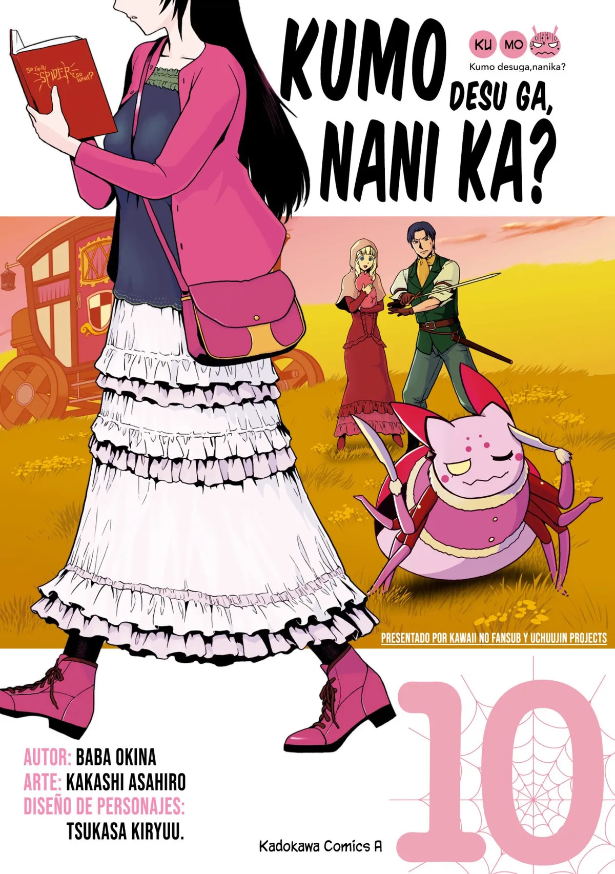Kumo Desu ga, Nani ka? Capítulo 54.1 en Línea - página 1