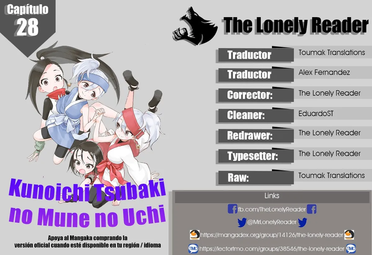Kunoichi Tsubaki no Mune no Uchi Capítulo 28 en Línea - página 1