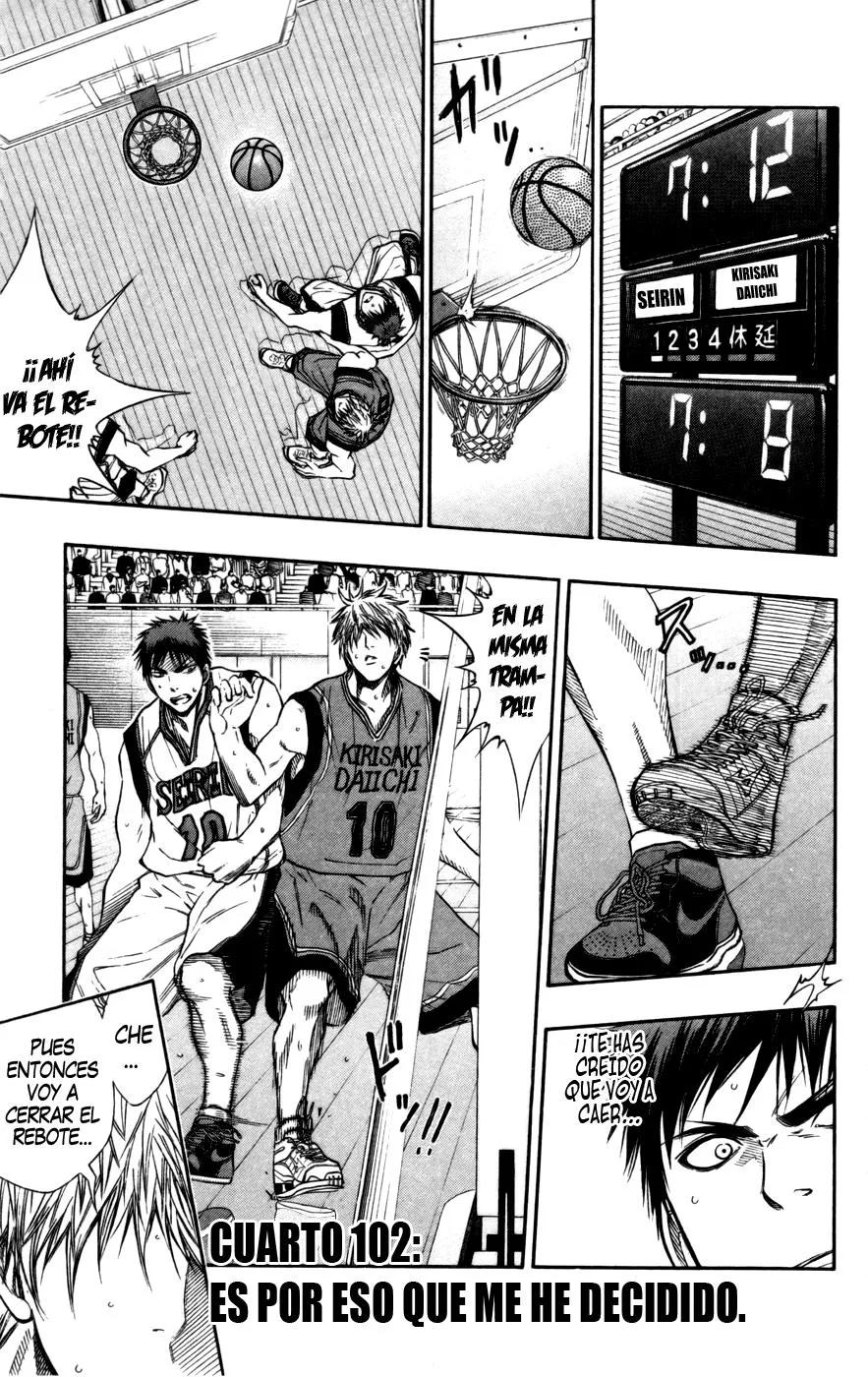 Kuroko no Basket Capítulo 102 en Línea - página 1