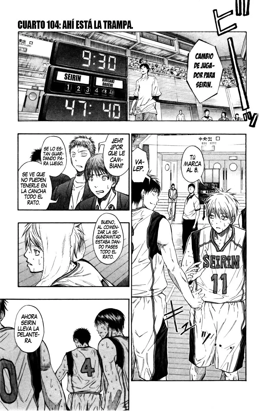 Kuroko no Basket Capítulo 104 en Línea - página 1