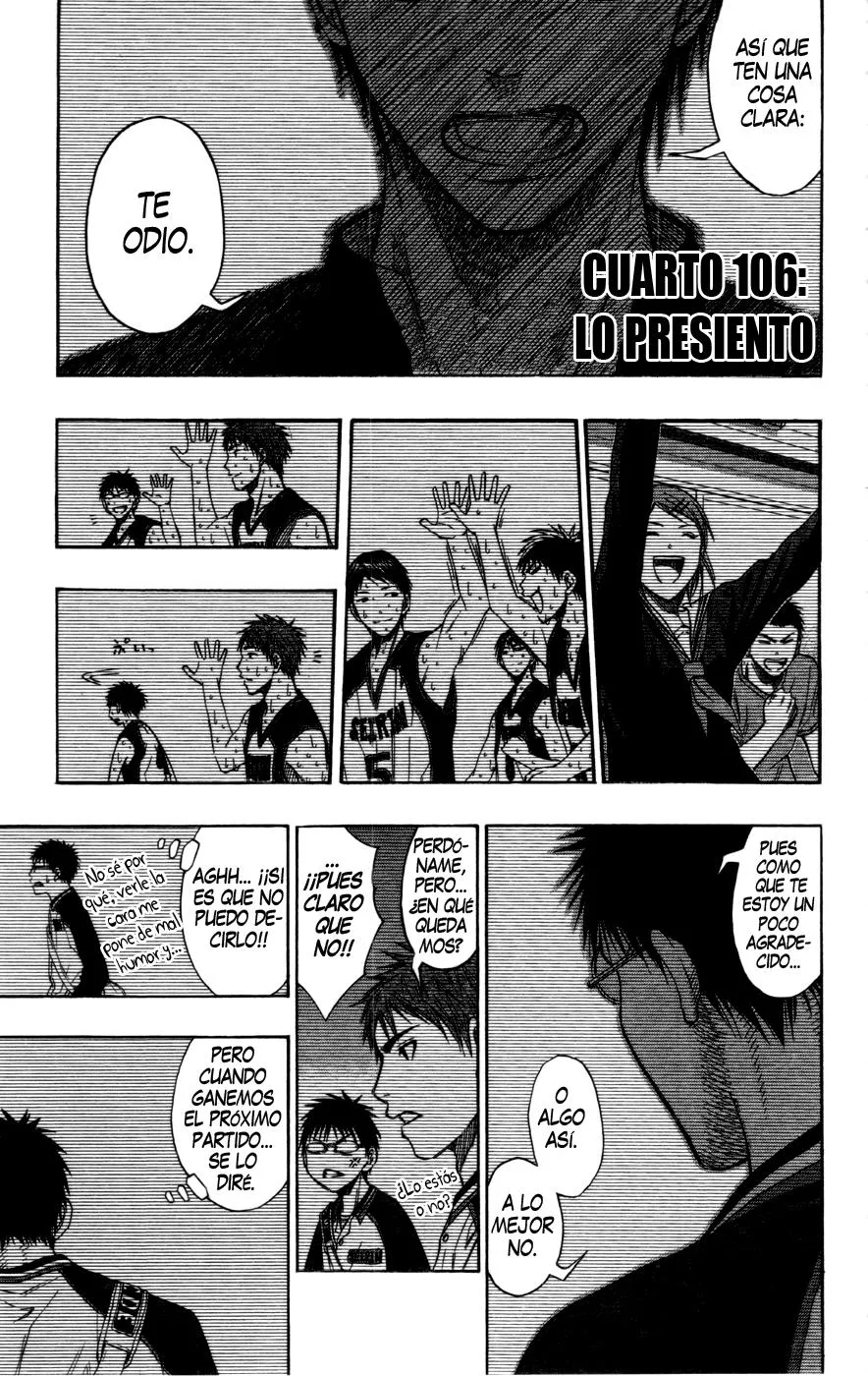 Kuroko no Basket Capítulo 106 en Línea - página 1