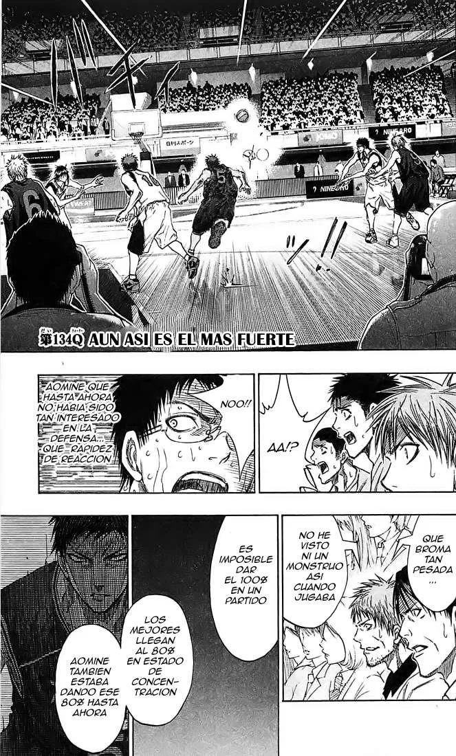 Kuroko no Basket Capítulo 134 en Línea - página 1