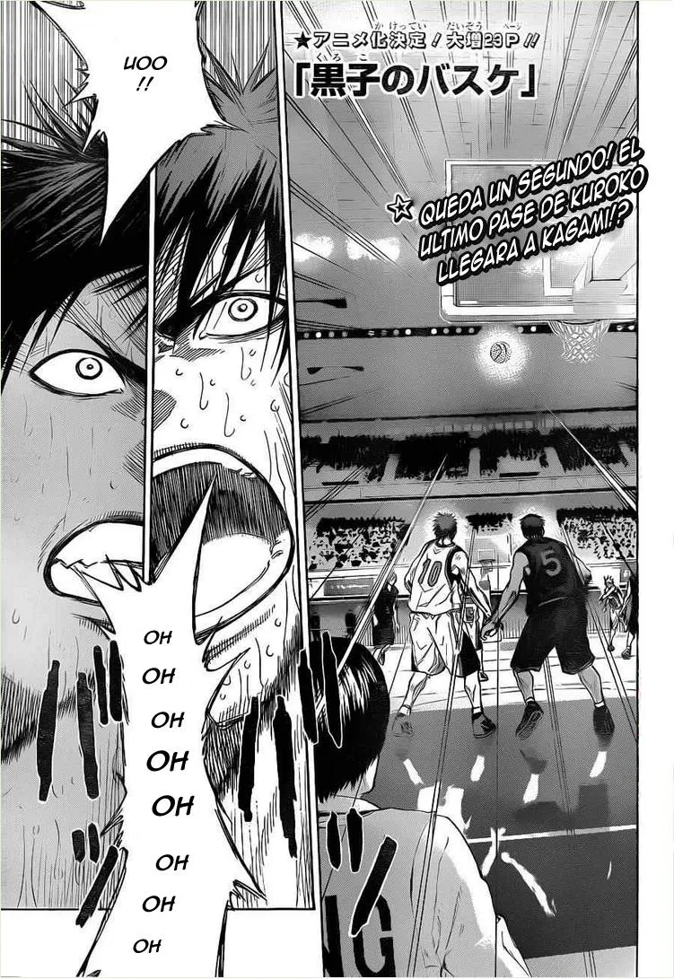 Kuroko no Basket Capítulo 139 en Línea - página 1