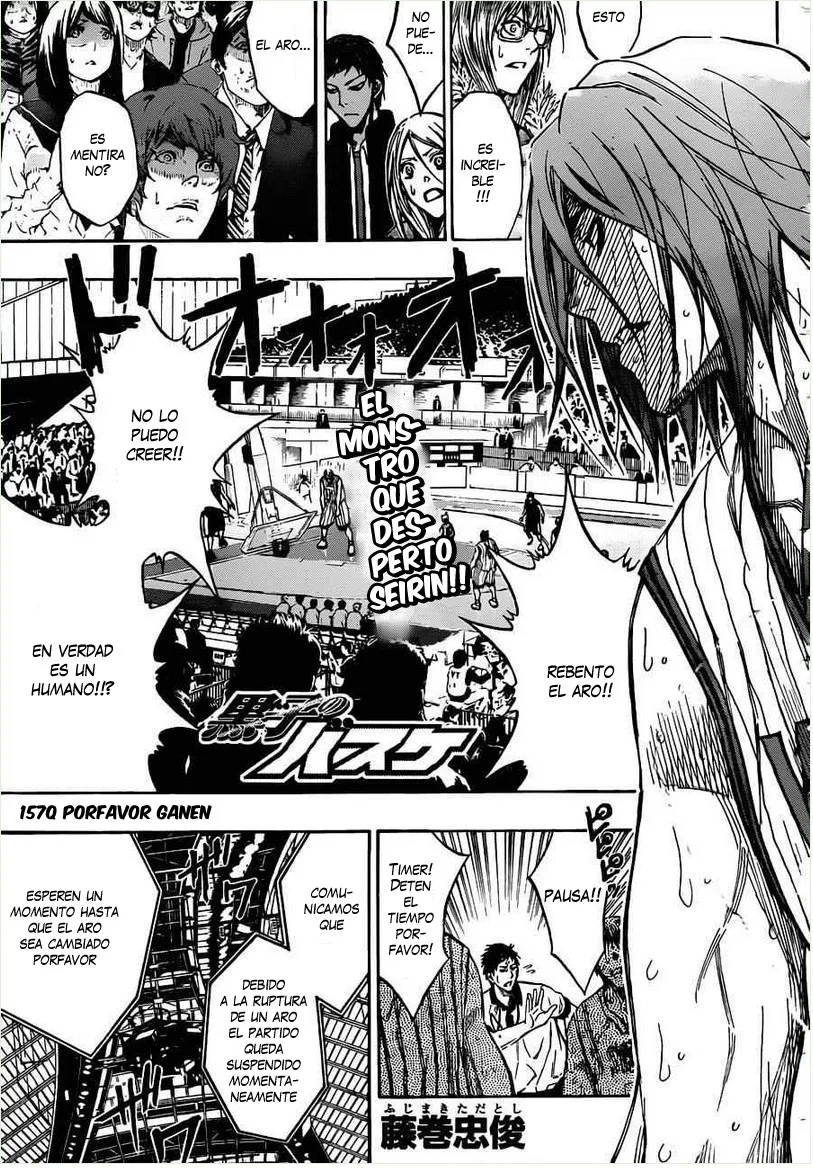 Kuroko no Basket Capítulo 157 en Línea - página 1