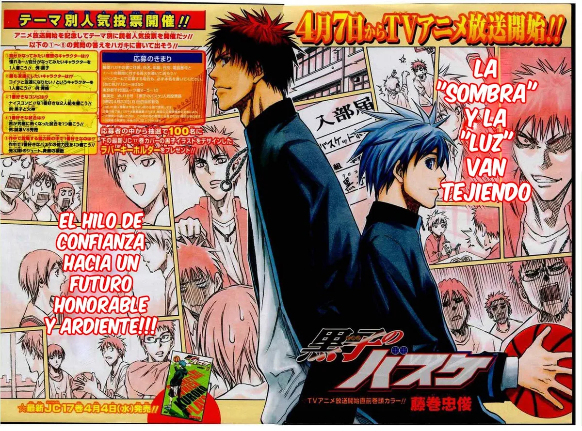 Kuroko no Basket Capítulo 159 en Línea - página 1