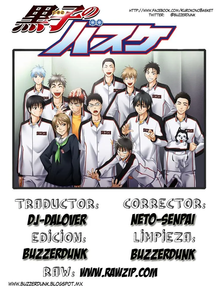 Kuroko no Basket Capítulo 165 en Línea - página 1