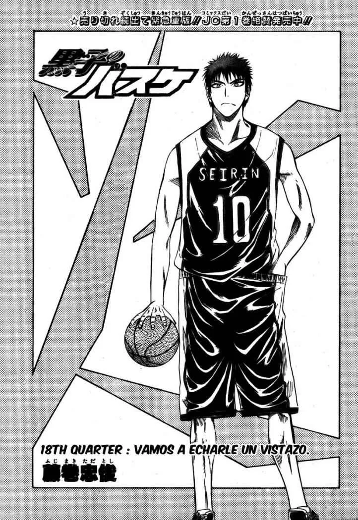 Kuroko no Basket Capítulo 18 en Línea - página 1