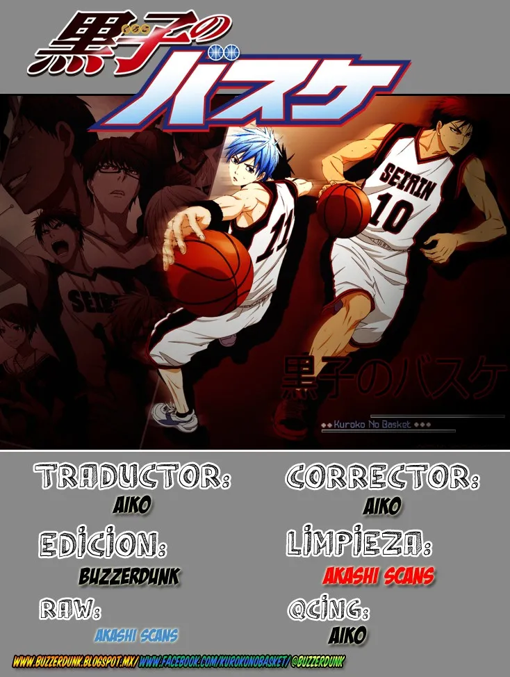 Kuroko no Basket Capítulo 180 en Línea - página 1