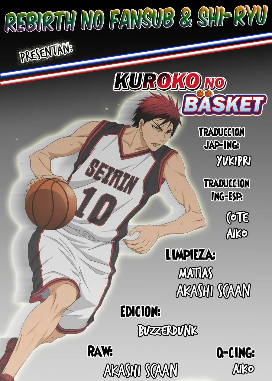 Kuroko no Basket Capítulo 181 en Línea - página 1