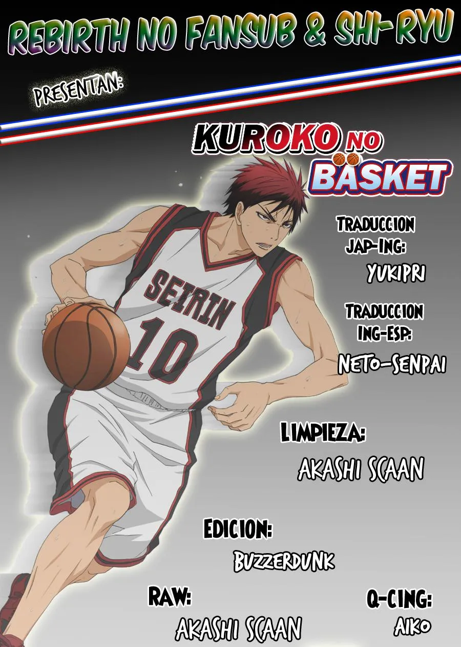 Kuroko no Basket Capítulo 183 en Línea - página 1