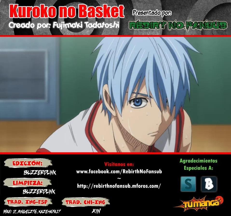 Kuroko no Basket Capítulo 190 en Línea - página 1