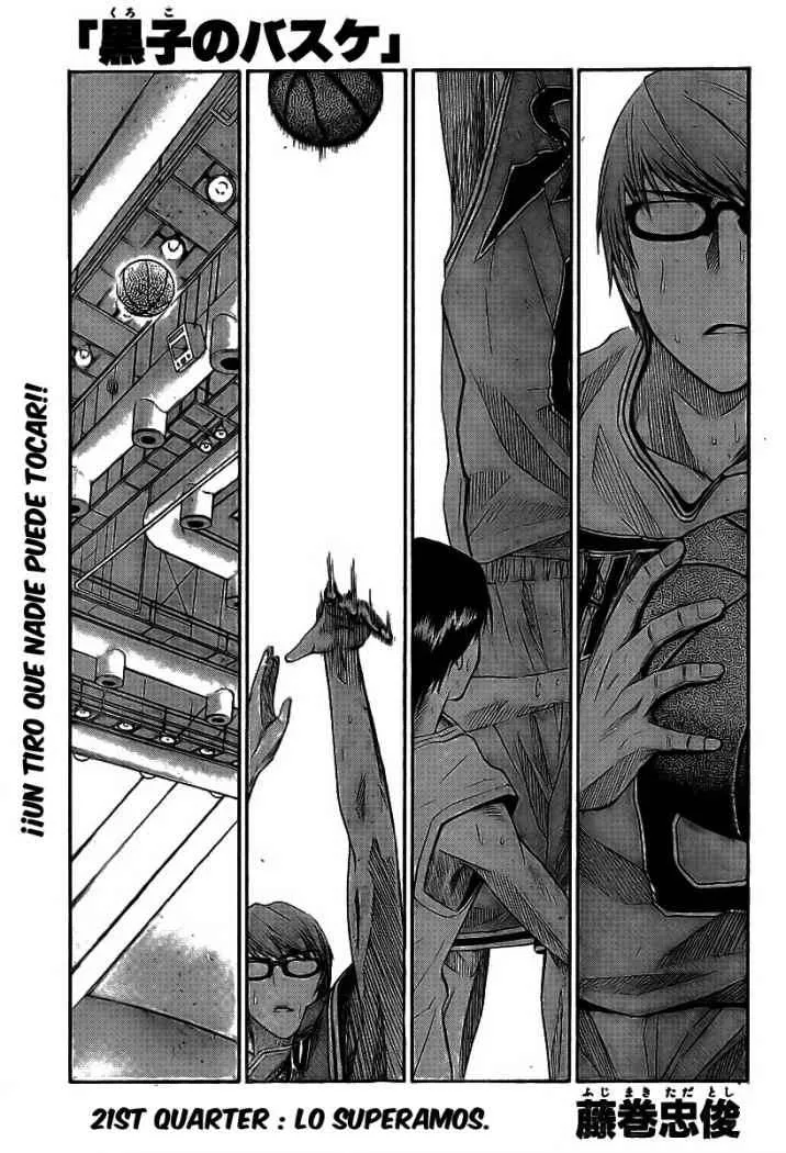 Kuroko no Basket Capítulo 21 en Línea - página 1
