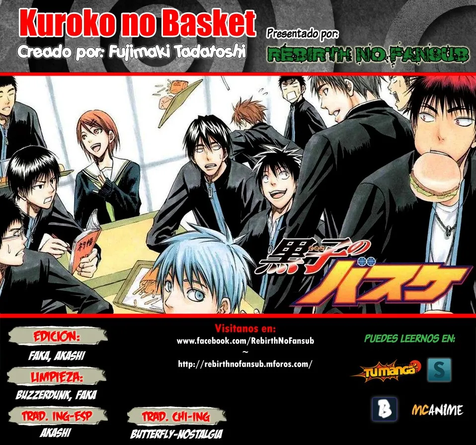 Kuroko no Basket Capítulo 222 en Línea - página 1