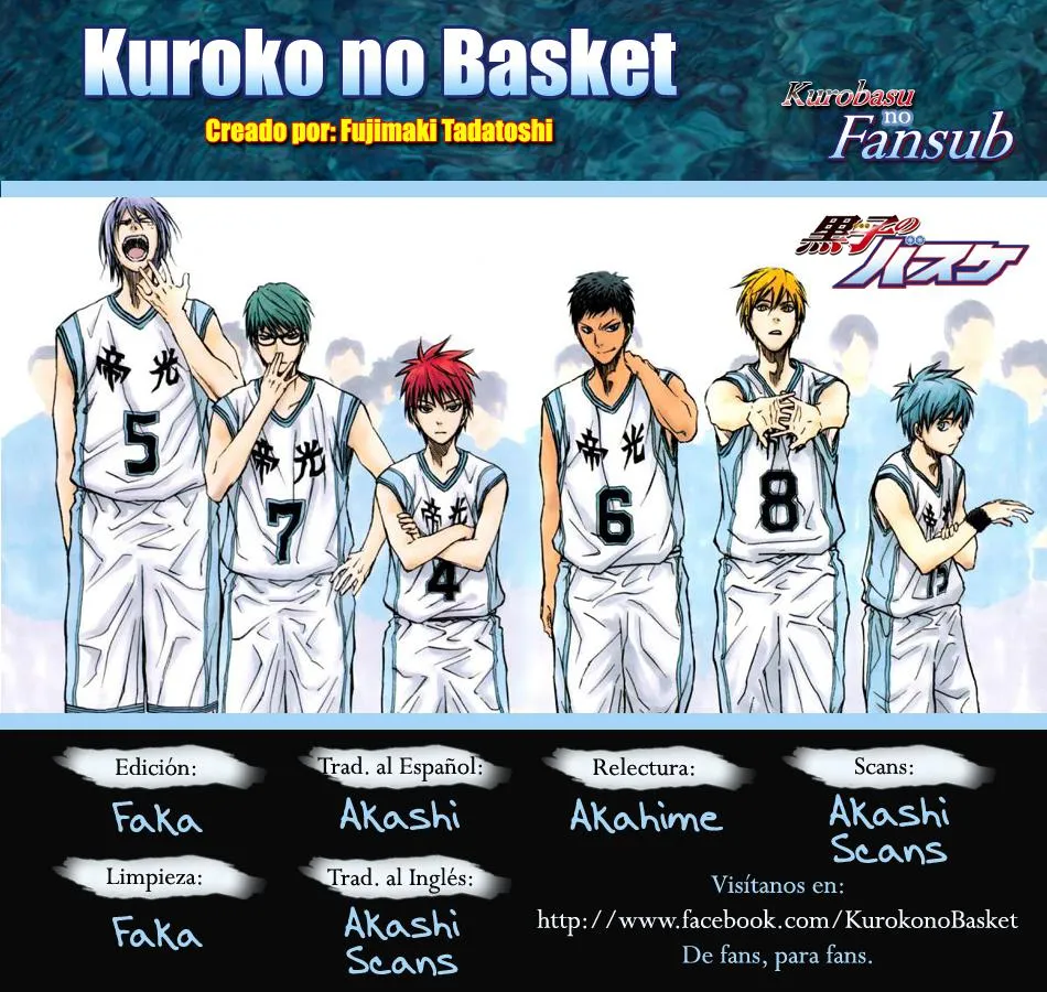 Kuroko no Basket Capítulo 229 en Línea - página 1