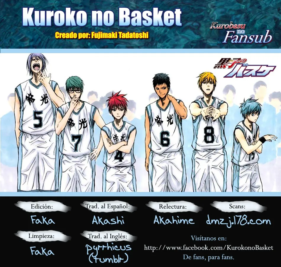 Kuroko no Basket Capítulo 235 en Línea - página 1