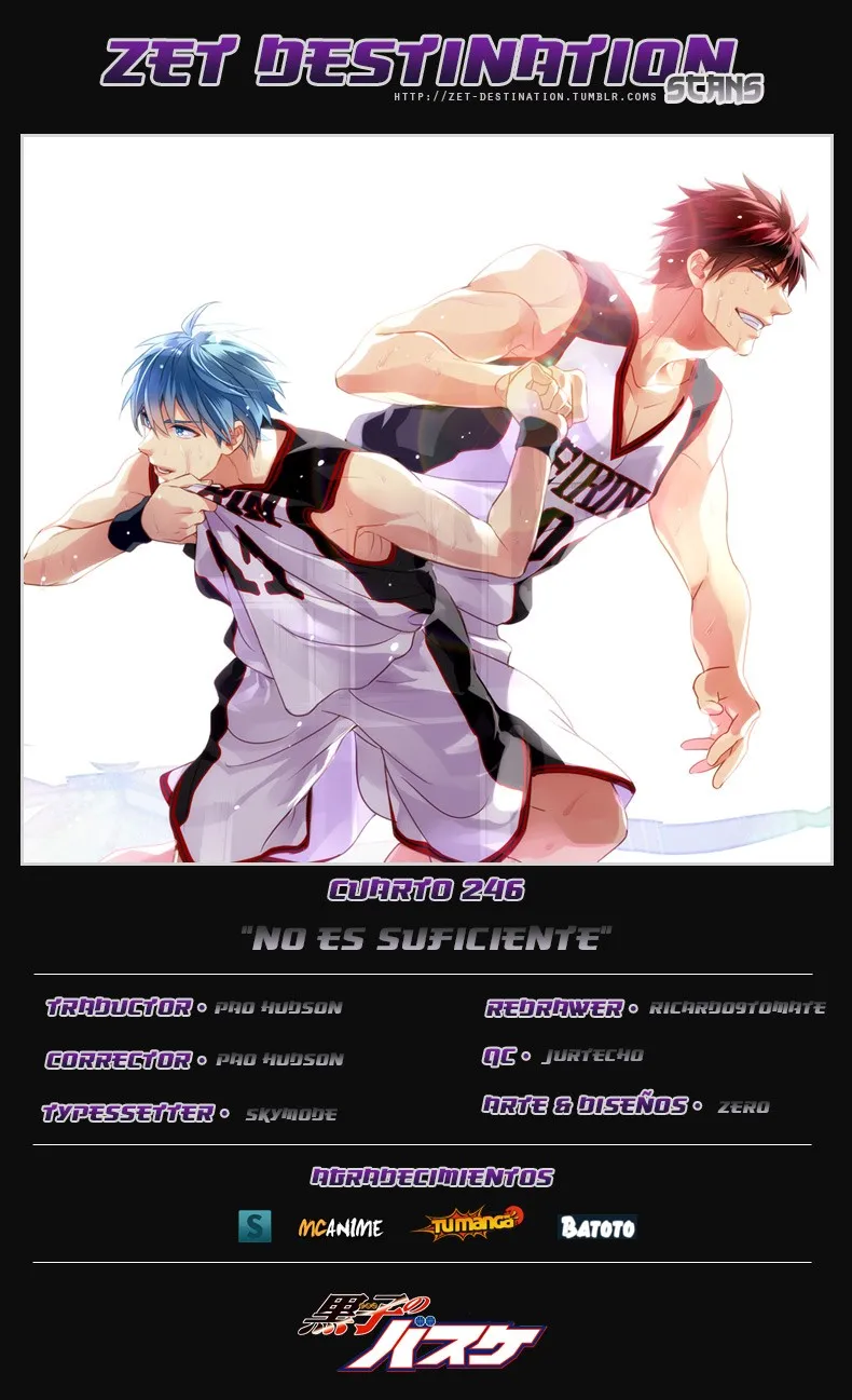 Kuroko no Basket Capítulo 246 en Línea - página 1