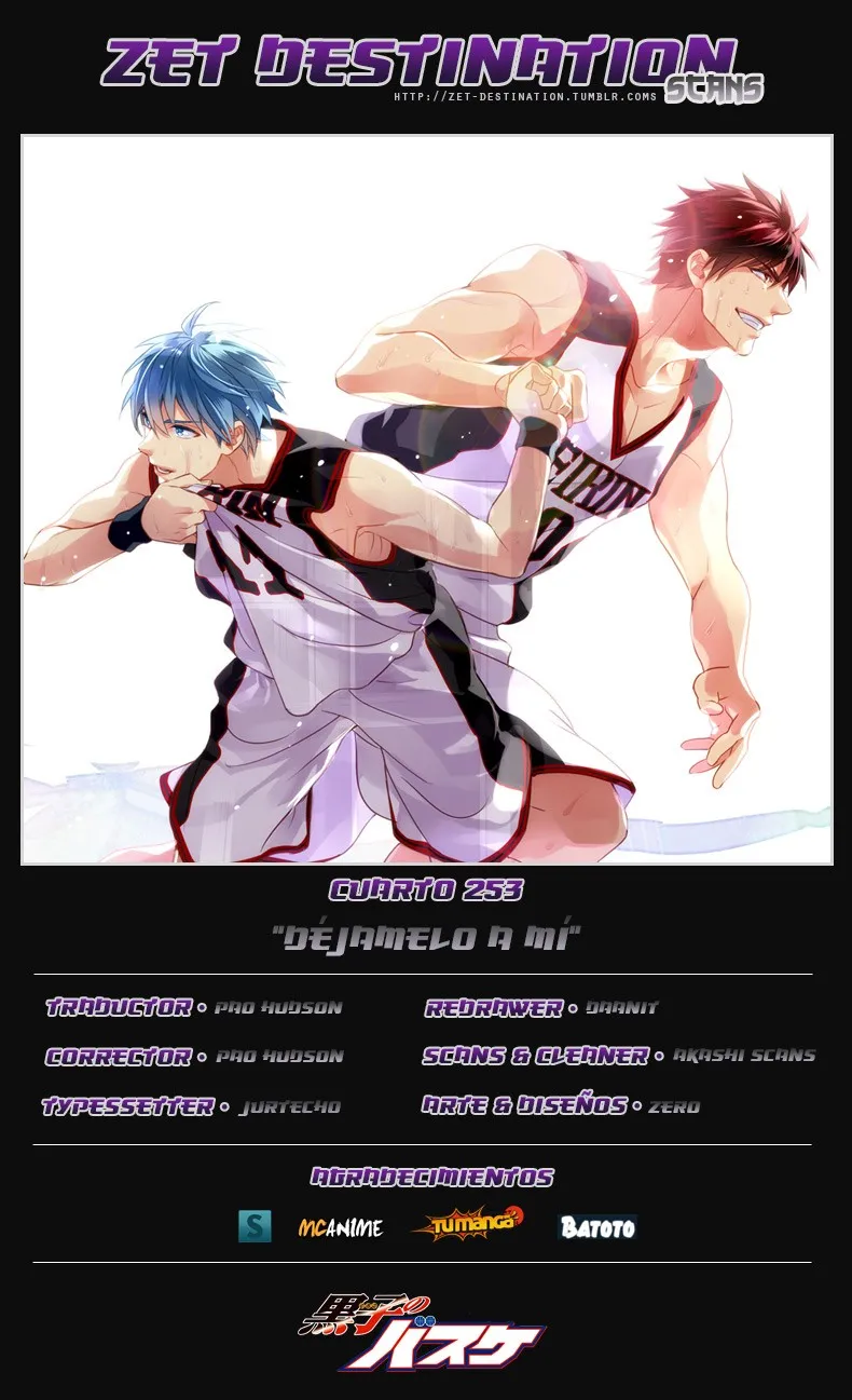 Kuroko no Basket Capítulo 253 en Línea - página 1