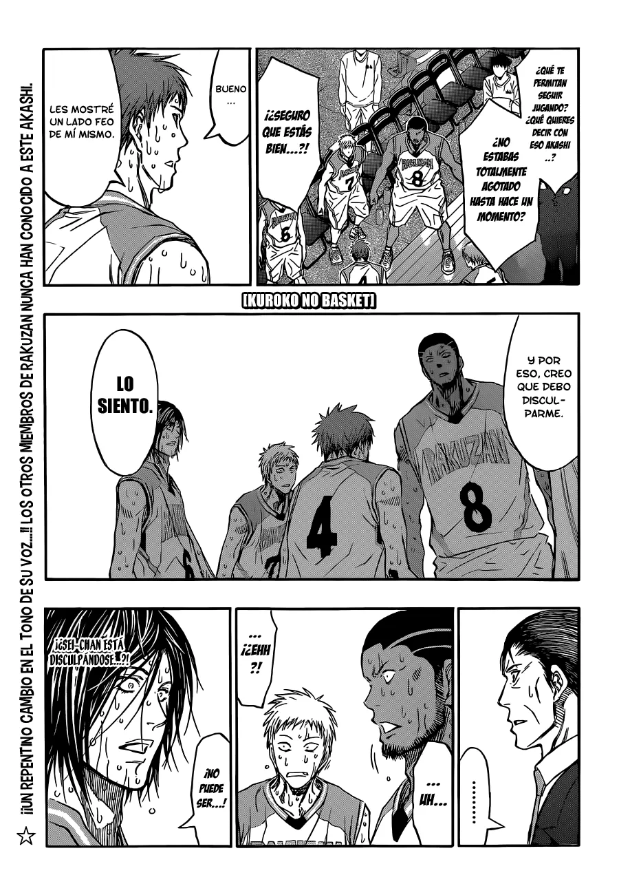 Kuroko no Basket Capítulo 267 en Línea - página 1