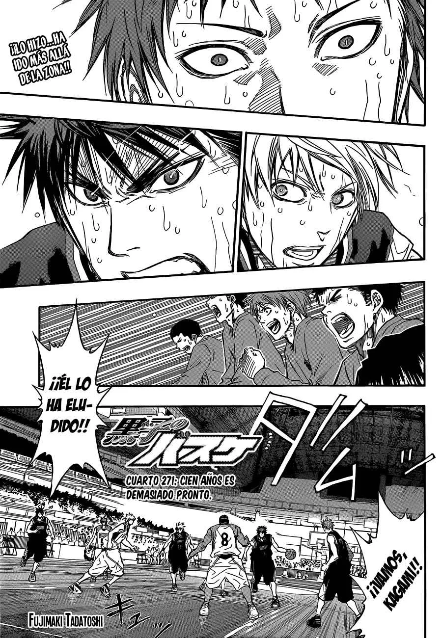 Kuroko no Basket Capítulo 271 en Línea - página 1