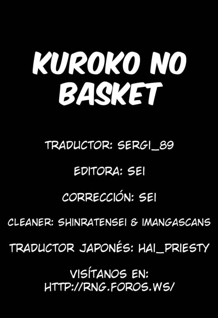 Kuroko no Basket Capítulo 33 en Línea - página 1