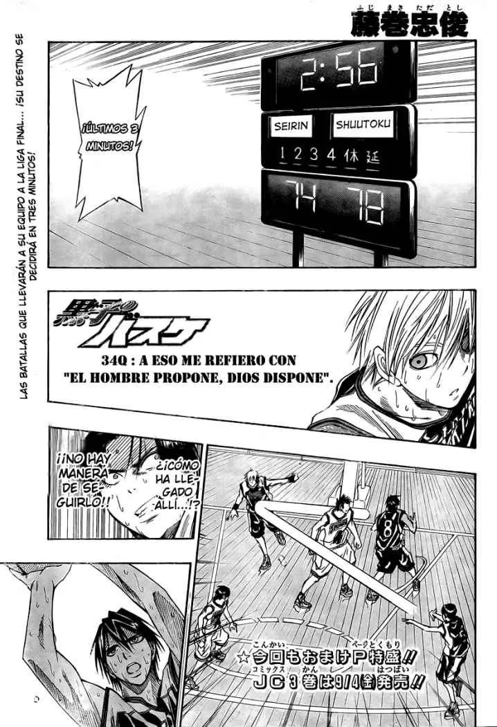 Kuroko no Basket Capítulo 34 en Línea - página 1