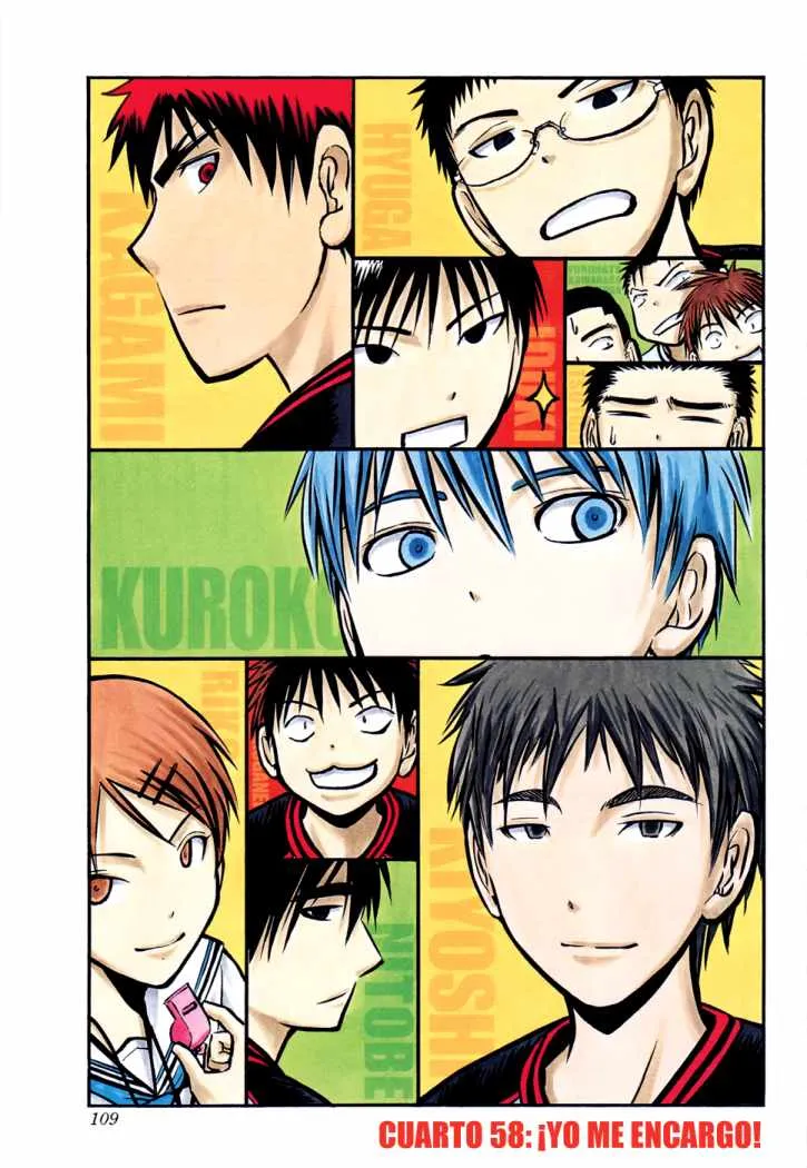 Kuroko no Basket Capítulo 58 en Línea - página 1