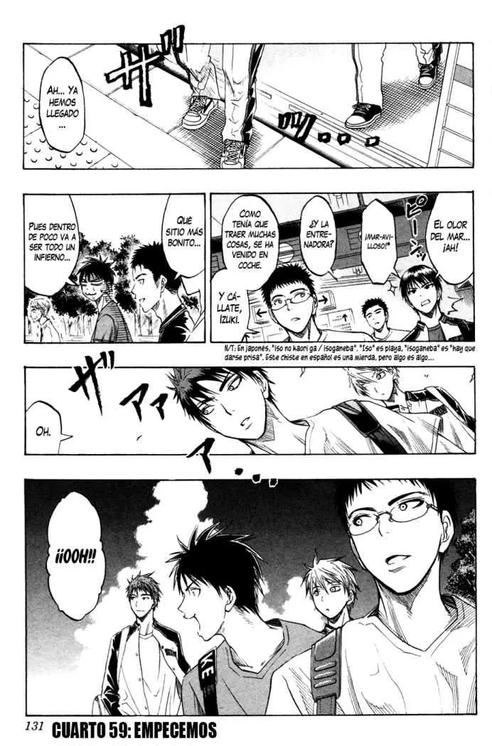 Kuroko no Basket Capítulo 59 en Línea - página 1