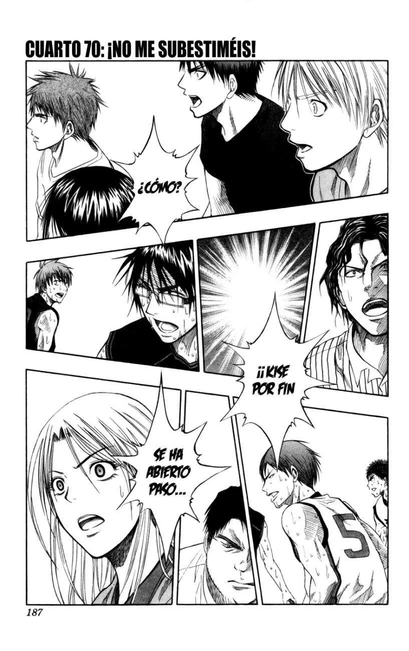 Kuroko no Basket Capítulo 70 en Línea - página 1