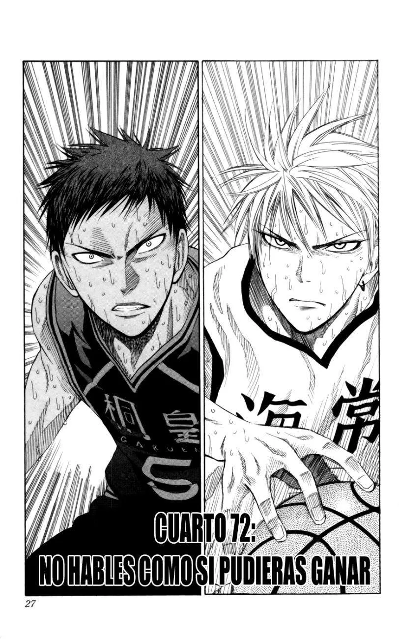 Kuroko no Basket Capítulo 72 en Línea - página 1