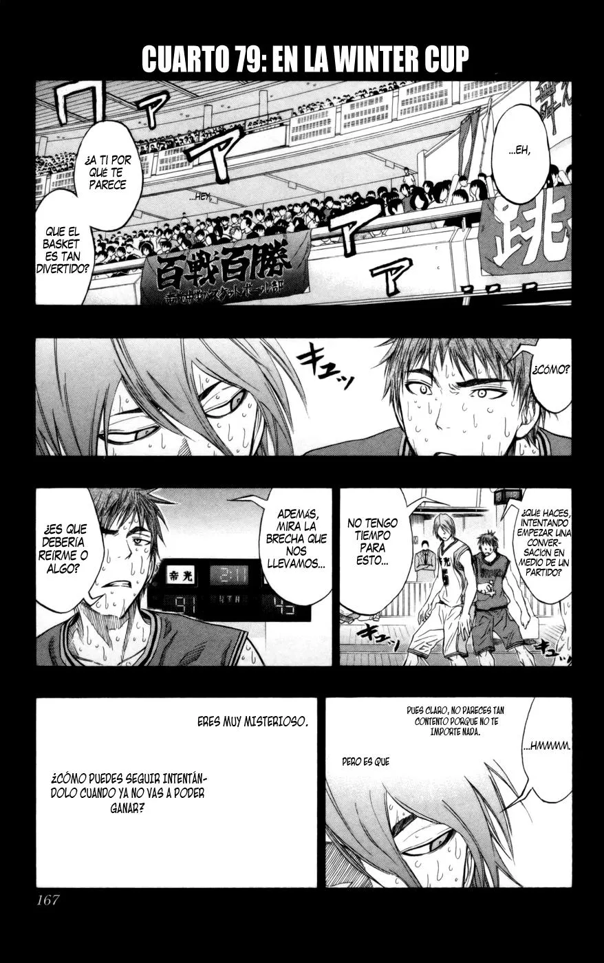 Kuroko no Basket Capítulo 79 en Línea - página 1