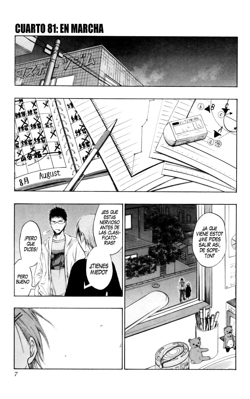Kuroko no Basket Capítulo 81 en Línea - página 1