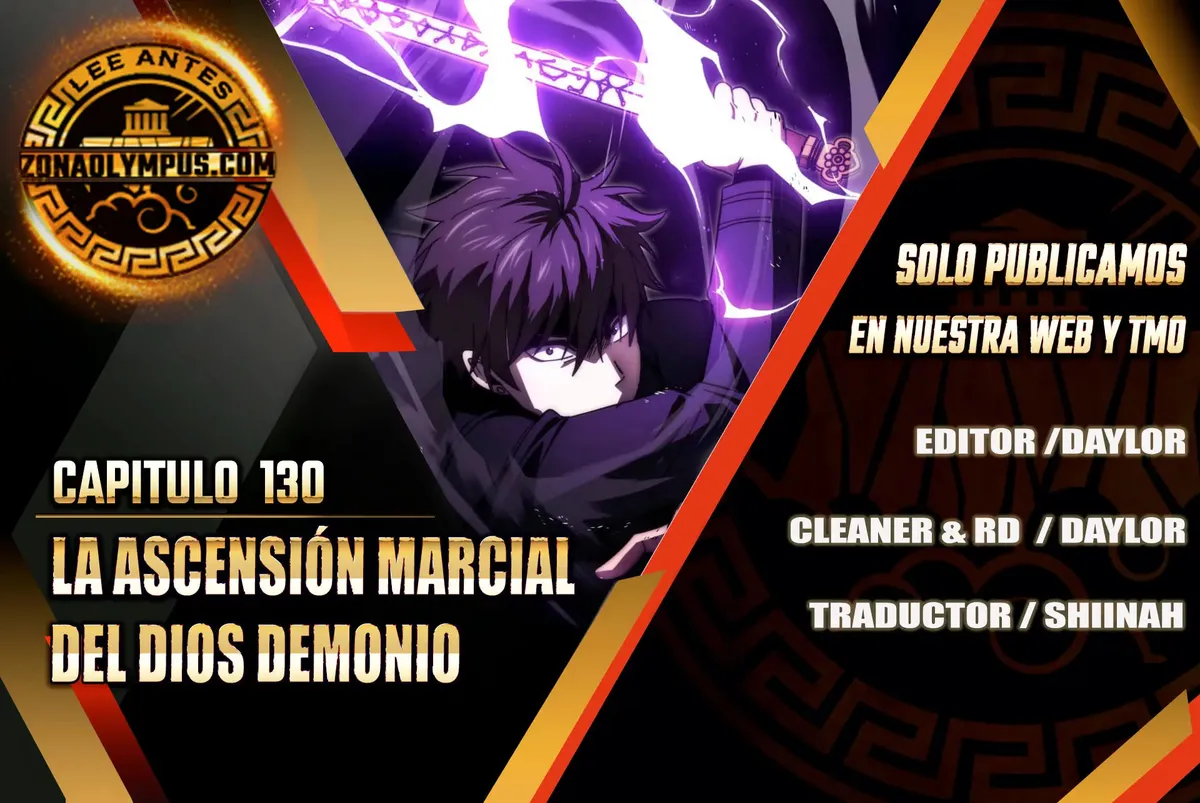 La Ascensión Marcial del Dios Demonio Capítulo 130 en Línea - página 1
