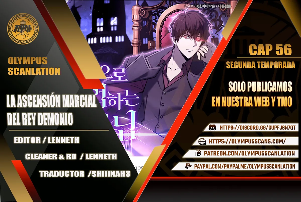 La Ascensión Marcial del Dios Demonio Capítulo 56 en Línea - página 1