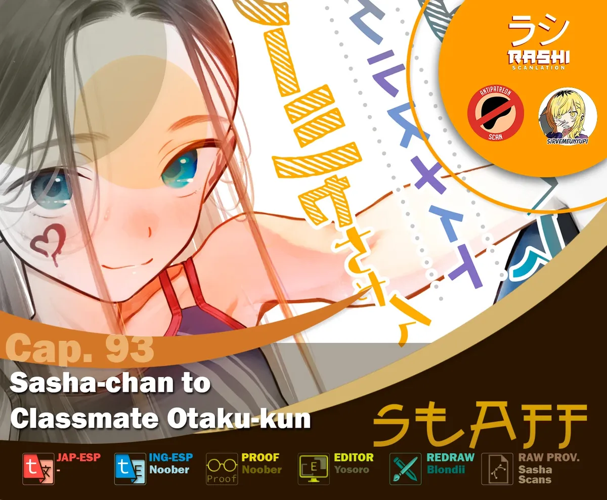 La chica de secundaria Sasha-chan y su compañero de clases Otaku-kun Capítulo 93 en Línea - página 1