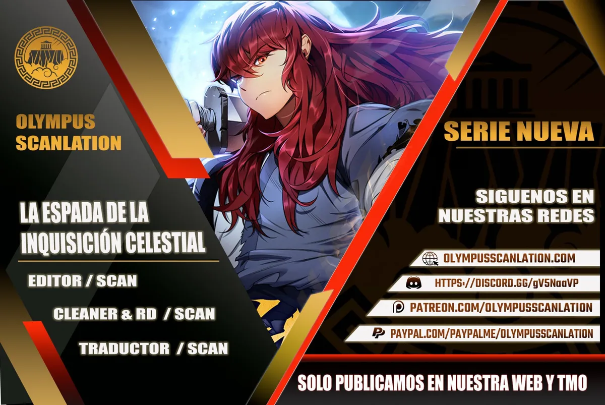 La Espada de la Inquisición Celestial Capítulo 4 en Línea - página 1