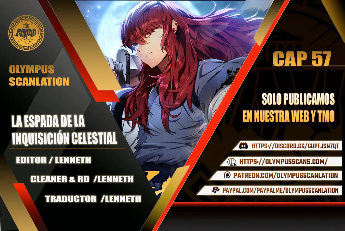 La Espada de la Inquisición Celestial Capítulo 57 en Línea - página 1