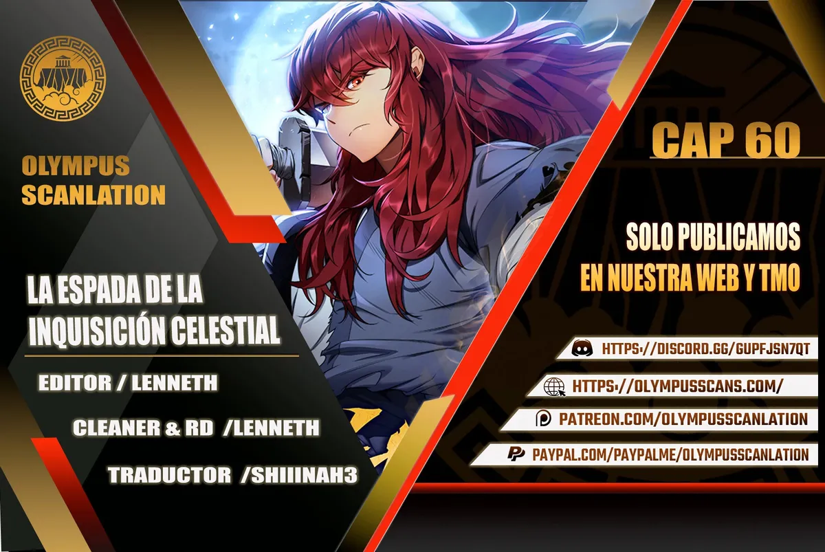 La Espada de la Inquisición Celestial Capítulo 60 en Línea - página 1