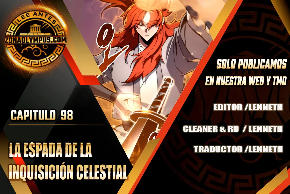 La Espada de la Inquisición Celestial Capítulo 98 en Línea - página 1