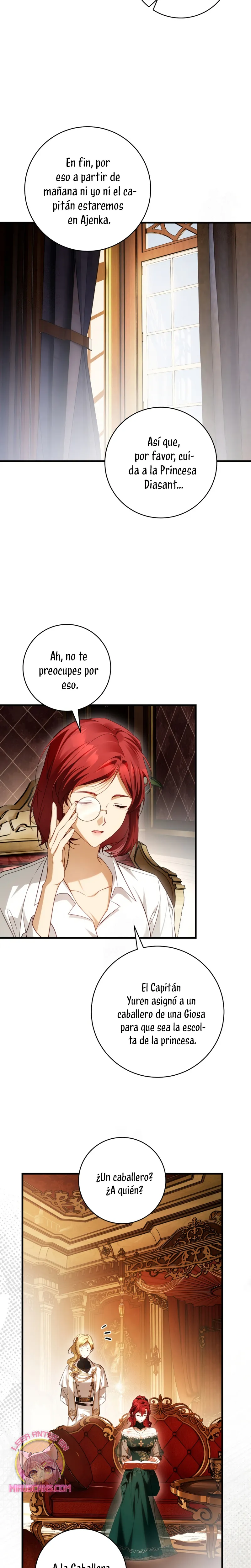 La flor que empuñó la espada Capítulo 38 en Línea - página 21