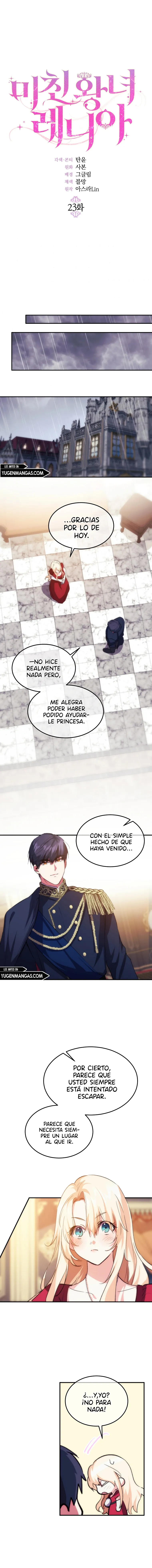 La Princesa Lenia Esta Loca Capítulo 23 en Línea - página 3