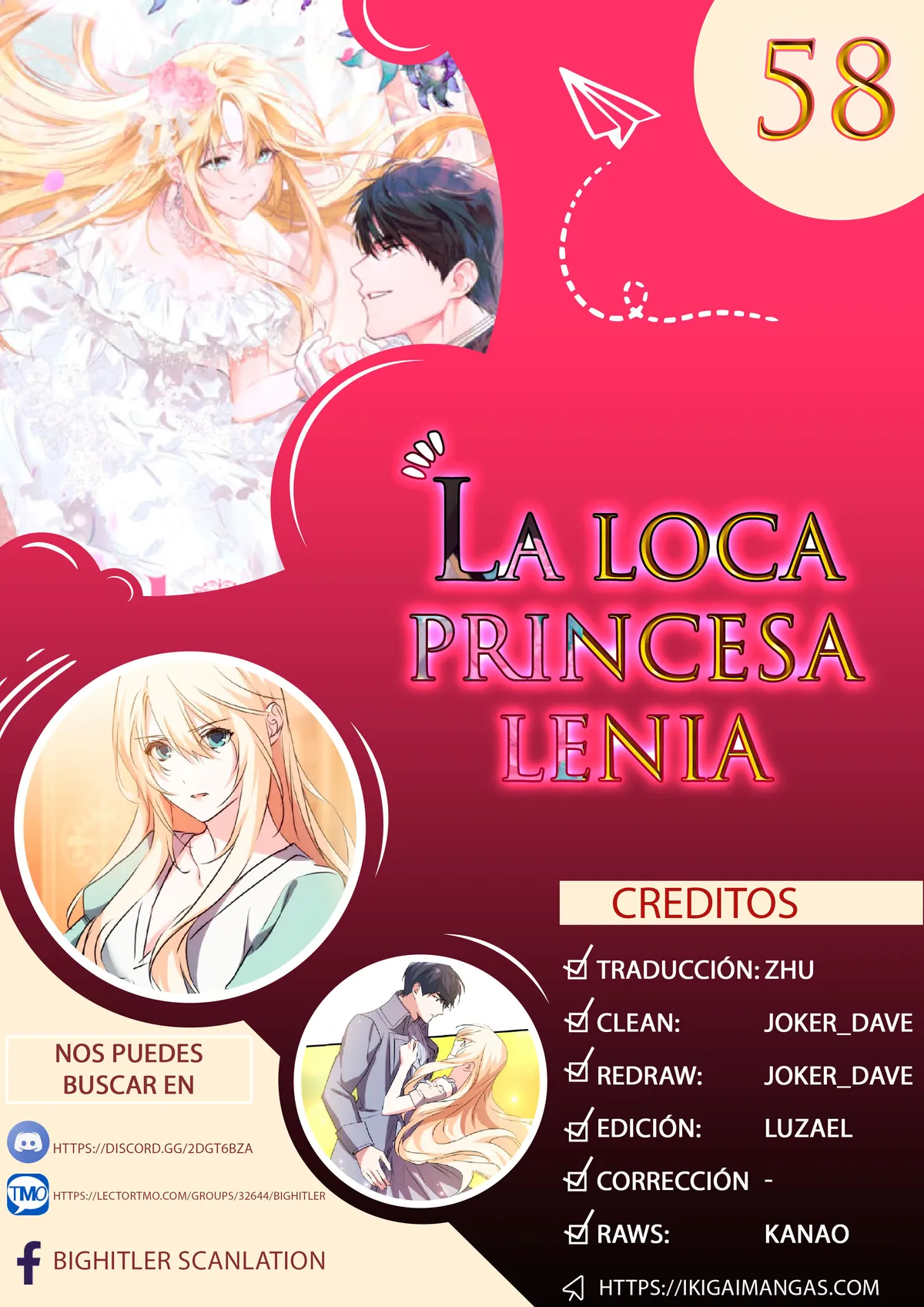 La Princesa Lenia Esta Loca Capítulo 58 en Línea - página 3