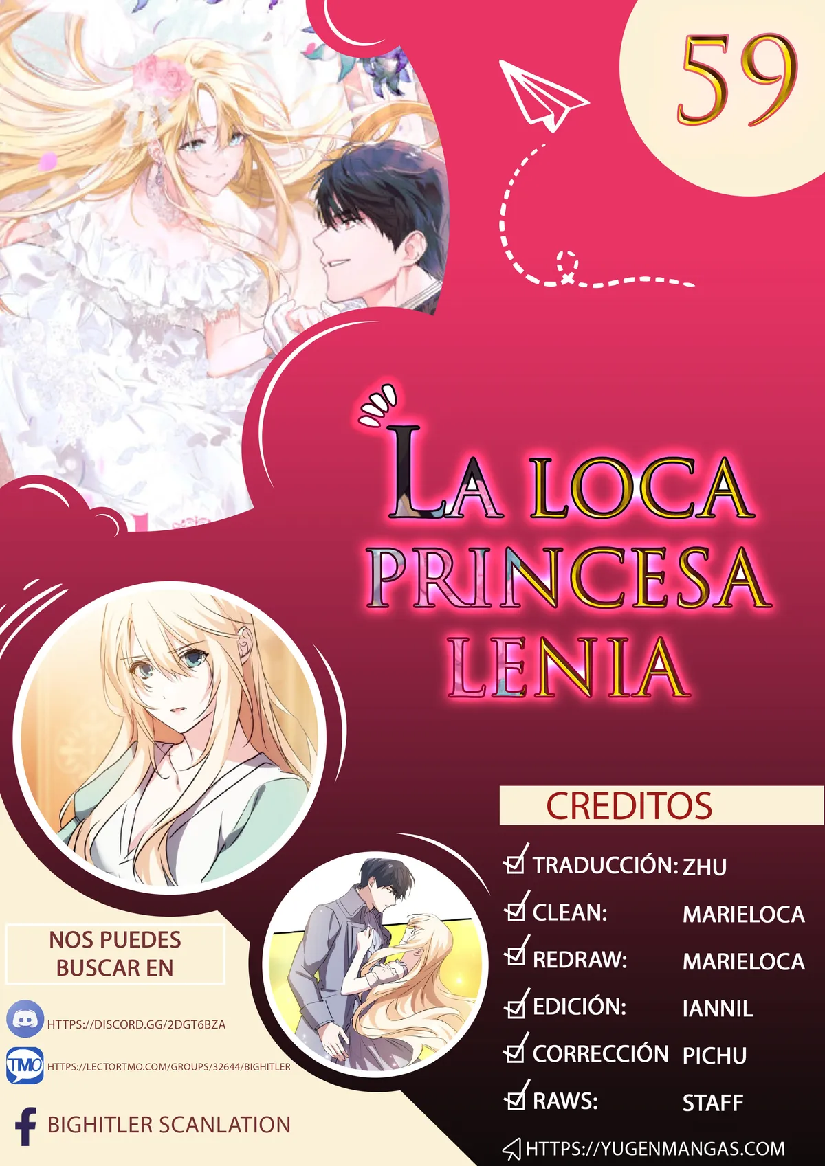 La Princesa Lenia Esta Loca Capítulo 59 en Línea - página 1