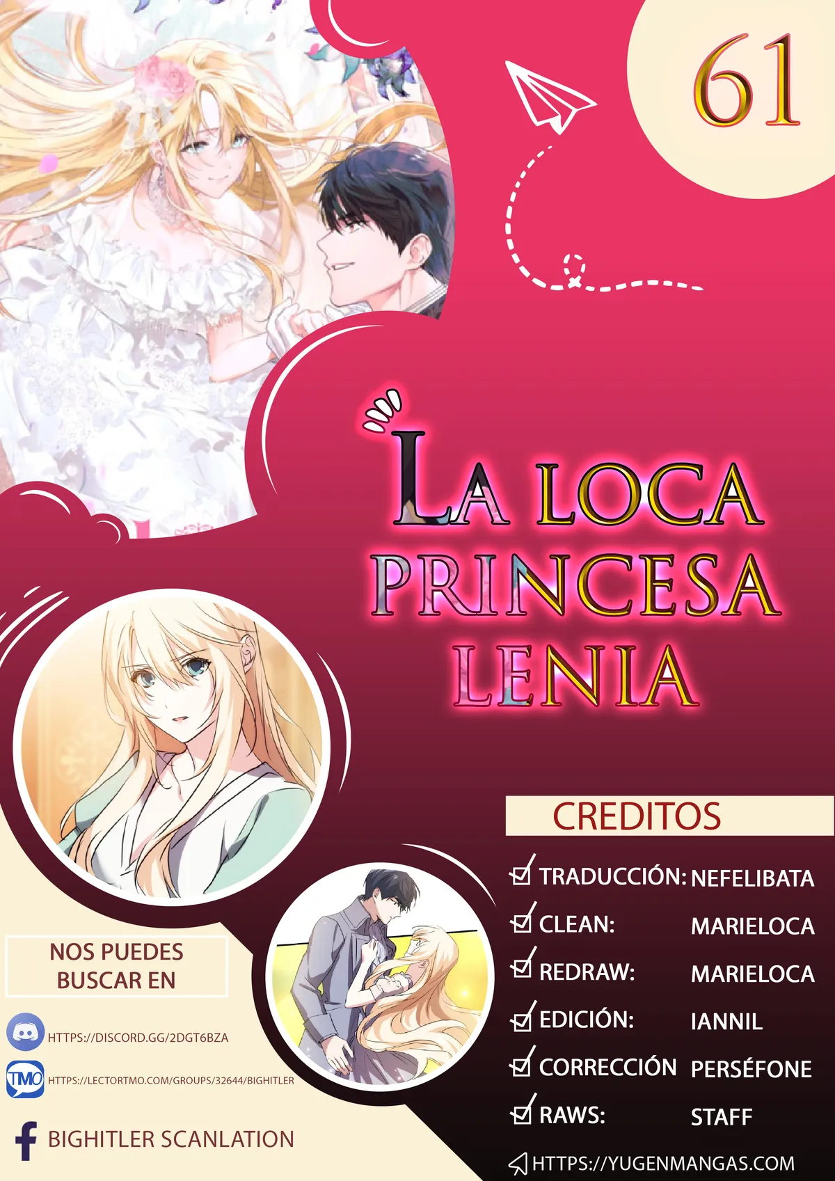 La Princesa Lenia Esta Loca Capítulo 61 en Línea - página 1
