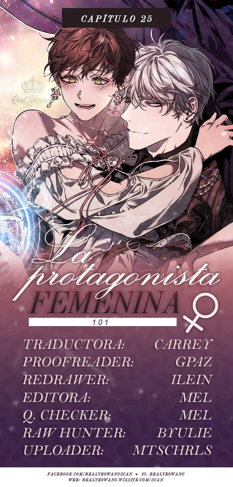 La protagonista femenina 101 Capítulo 25 en Línea - página 1