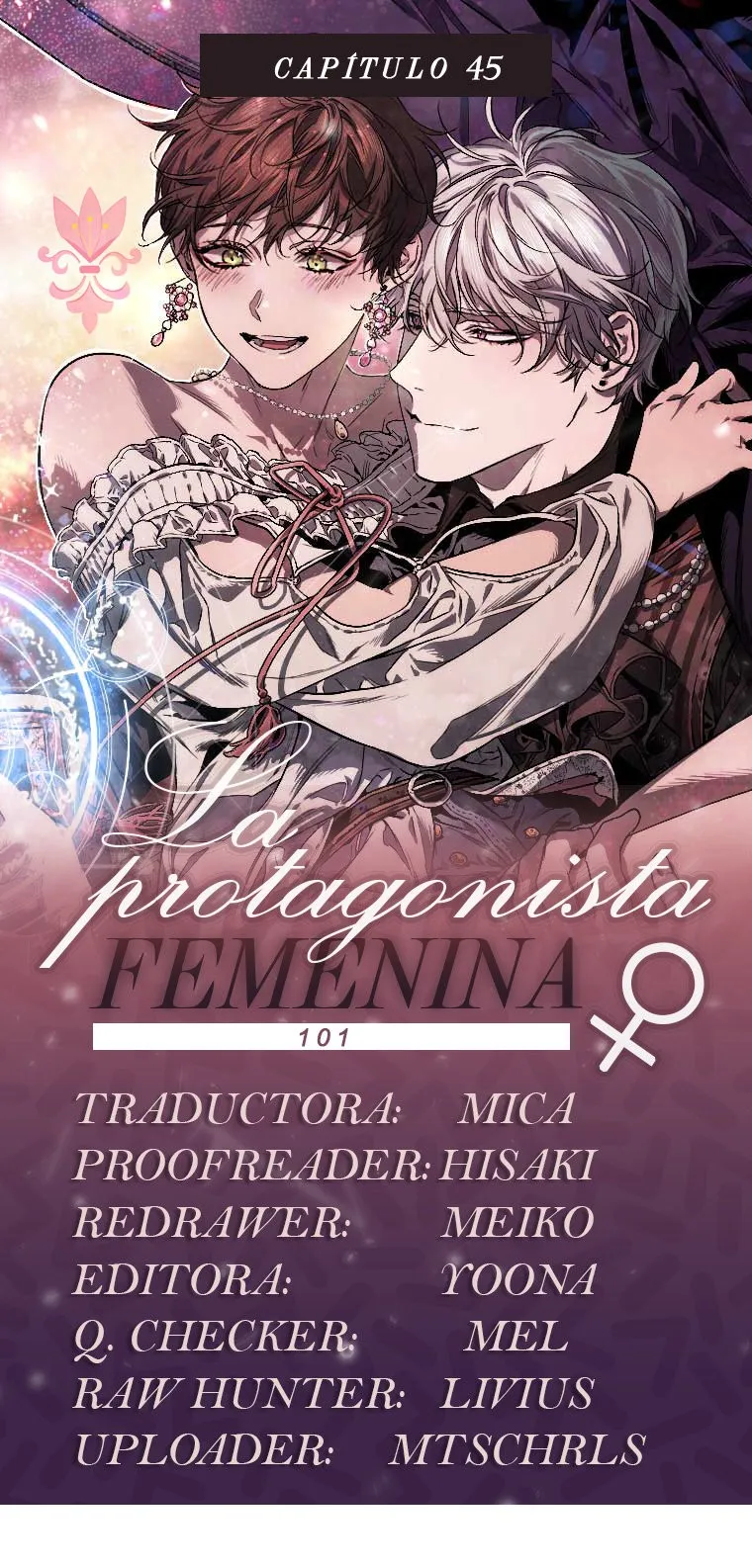 La protagonista femenina 101 Capítulo 45 en Línea - página 1