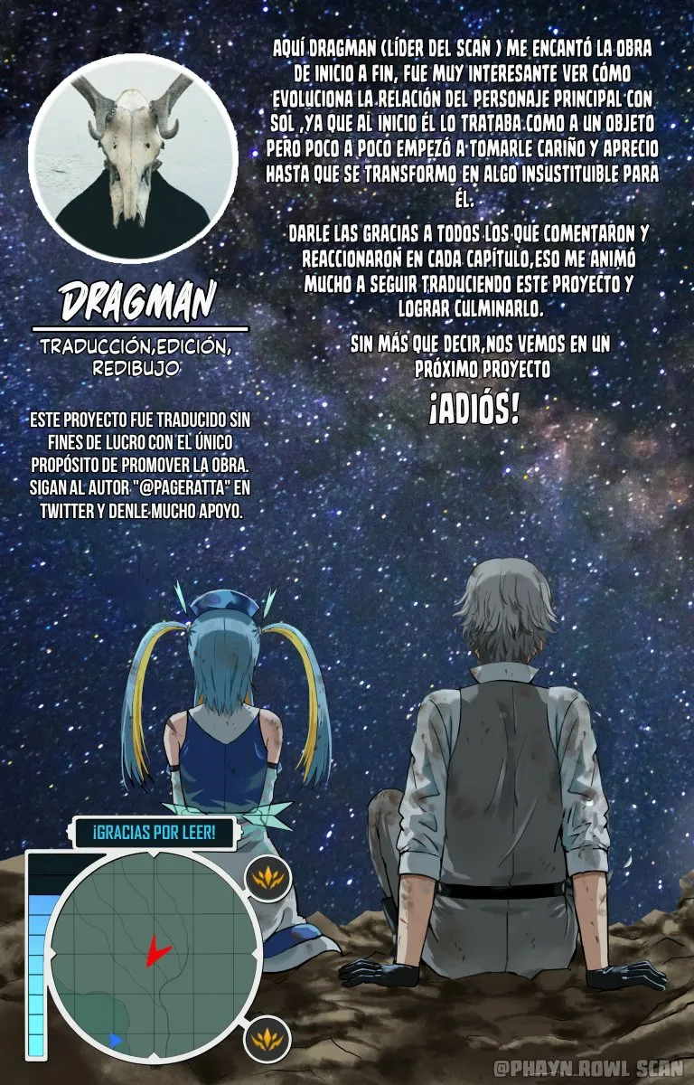 La vida en un planeta deshabitado con un androide Capítulo 58 en Línea - página 1