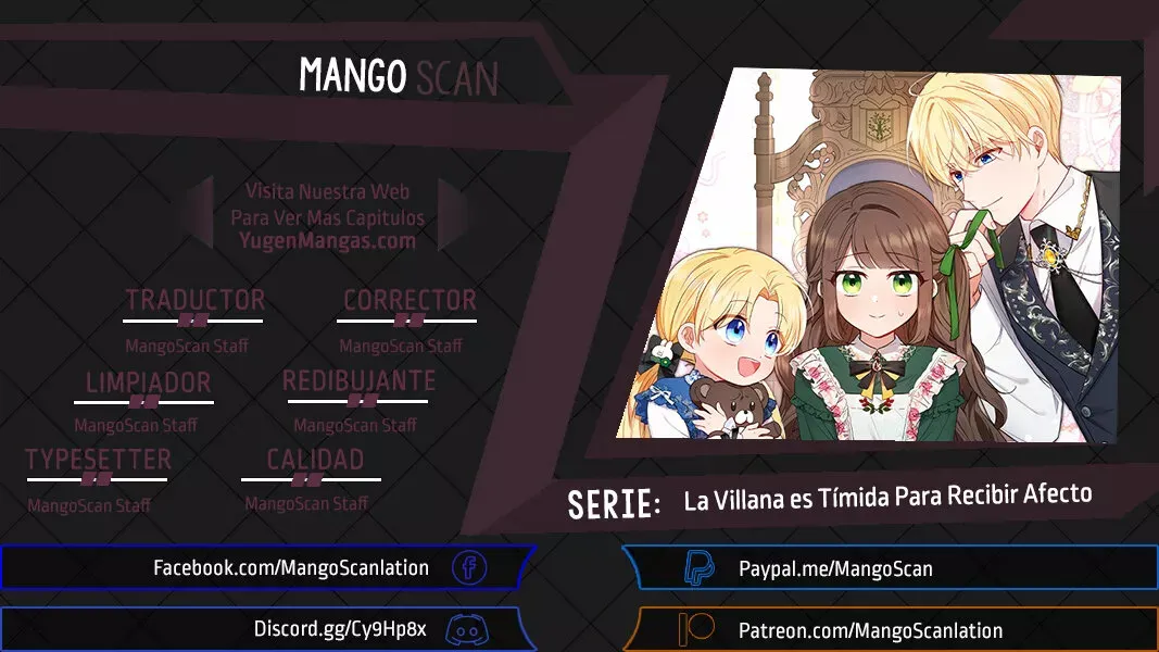 La Villana es Tímida Para Recibir Afecto Capítulo 20 en Línea - página 1