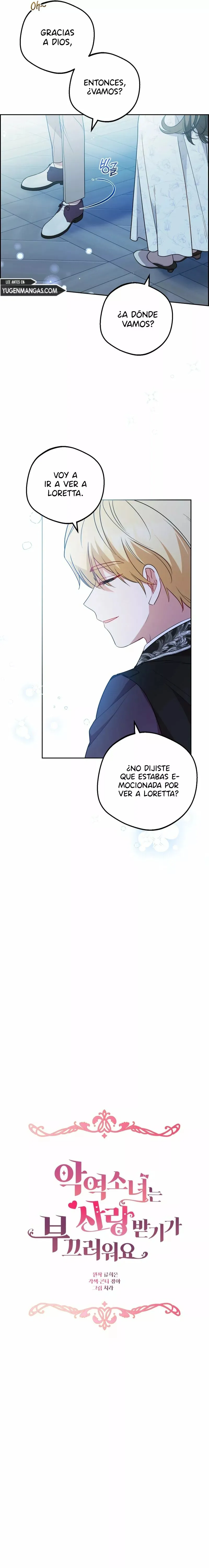 La Villana es Tímida Para Recibir Afecto Capítulo 21 en Línea - página 16