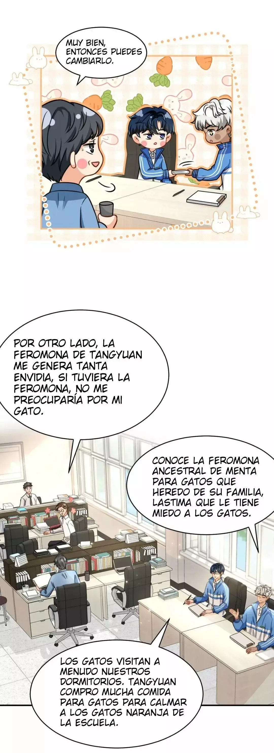 Las Feromonas Dicen Que No Podemos Capítulo 33 en Línea - página 8